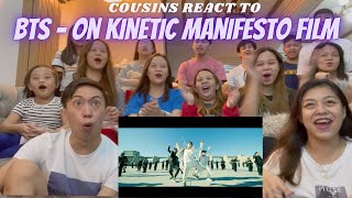 COUSINS REACT TO BTS 방탄소년단 ON Kinetic Manifesto Film  Come Prima [upl. by Mcdonald338]