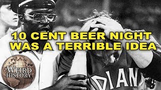 Ten Cent Beer Night Was A Total Disaster [upl. by Aivatco]