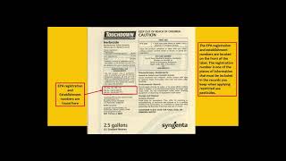 How to read a Pesticide label [upl. by Lertnom911]