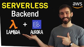 Create a Serverless Backend on AWS with Lambda and Aurora  Step by Step Tutorial [upl. by Eceinaj564]