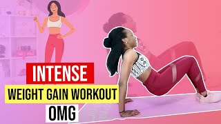 INTENSE Weight Gain Workout  OMG 😱 [upl. by Hillier]