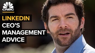 LinkedIn CEO Shares Advice On Leadership Hiring And Firing [upl. by Atcele225]