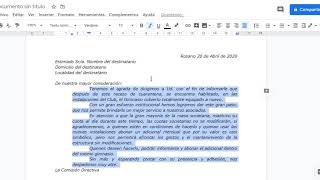 Interlineado y Sangría en Google Docs [upl. by Pardew]