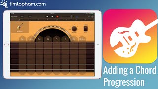 Garage Band How To Make A Chord Progression Backing Track [upl. by Amandie601]