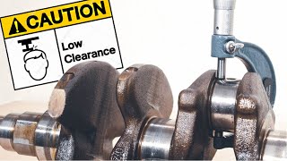 BEARING CLEARANCE  How to MEASURE and PREVENT engine damage [upl. by Debra403]