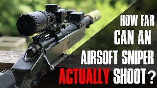 Long Range Airsoft Sniper Rifle  Swamp Sniper [upl. by Kcirdot106]