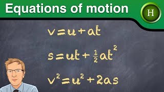 Equations of motion Higher Physics [upl. by Garfinkel]