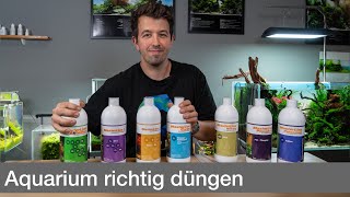 Wie dünge ich mein Aquarium richtig  So düngen wir unsere Aquarien  Liquid Nature [upl. by Louise810]