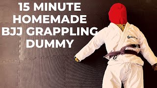 15 Minute Homemade BJJ Grappling Dummy [upl. by Coryden]