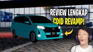 REVIEW LENGKAP UNTUK CDID REVAMP MENDATANG  Car Driving Indonesia Update Info Roblox [upl. by Suivart135]