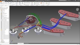 INVENTOR 2017  CABLE AND HARNESS [upl. by Adeuga]