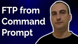 FTP from Command Prompt  Login amp Download [upl. by Mady383]