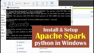 01 Install and Setup Apache Spark 220 Python in Windows  PySpark [upl. by Adnalu846]