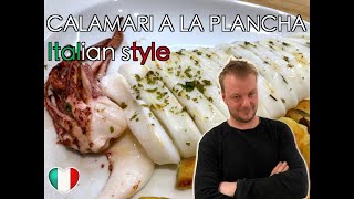 GRILLED CALAMARI ITALIAN STYLE [upl. by Yllut]