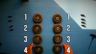 How to rotate wheels  Inline skate [upl. by Tiossem]