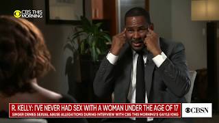 R KELLY goes crazy on Gayle King Interview highlights [upl. by Robinette]