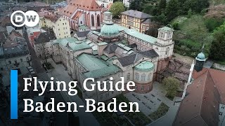 BadenBaden From Above  Top Things To See In BadenBaden  Germany By Drone [upl. by Flemming]