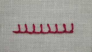 Buttonhole  Blanket Stitch [upl. by Anigger]