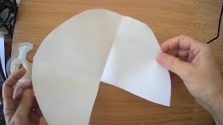 making paper funnel [upl. by Nossyla644]