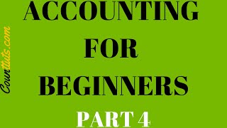 Accounting for Beginners  Part 4  Accruals amp Prepayments [upl. by Hayidah]