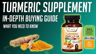 Turmeric Supplements 2022 InDepth Guide  Brand Suggestions [upl. by Bartolomeo919]