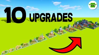 10 Upgrades in Minecraft  Plains Village House [upl. by Mcginnis605]