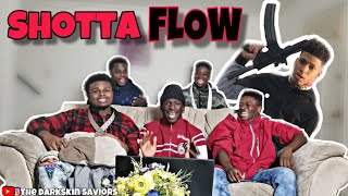 NLE Choppa  Shotta Flow Official Music VideoREACTION [upl. by Callie626]