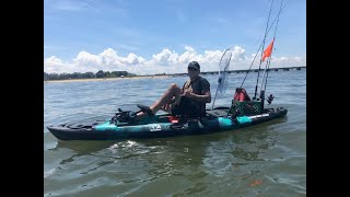 Hoodoo Tempest 120P Budget Kayak Review [upl. by Nylikcaj]