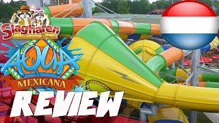 Review Zwembad Aqua Mexicana Attractiepark Slagharen Nederland Nederlands [upl. by Laurent]