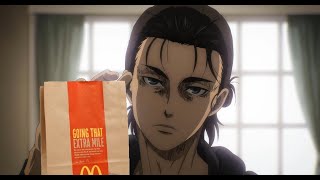 Eren Goes To McDonalds Dubbed [upl. by Alliscirp477]