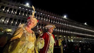 Carnival celebrations kick off in Italy [upl. by Savick]