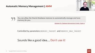 Automatic Memory Management AMM in Oracle Database 19c [upl. by Shellans]