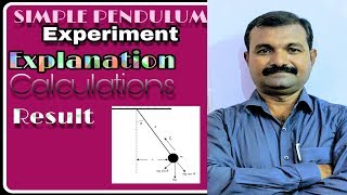 Simple pendulum Experiment [upl. by Ynohtnakram71]