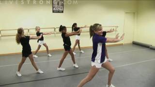 How to Combine Cheerleading Dance Moves [upl. by Eleira]