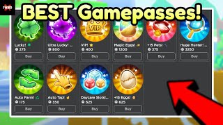 💲 The BEST GAMEPASSES TO BUY In PET SIMULATOR 99  Roblox [upl. by Belden]