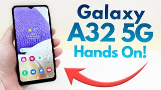 Samsung Galaxy A32 5G  Hands On amp First Impressions [upl. by Inaleon]