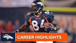 Shannon Sharpes Career Highlights  Broncos Throwback [upl. by Megargee860]