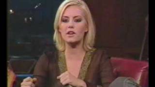 Elisha Cuthbert  Nov2002  interview part 1 [upl. by Hgielram]