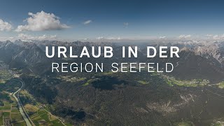 Urlaub in der Region Seefeld Tirols Hochplateau von oben [upl. by Chance]