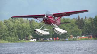 Alaska Seaplanes Taking off Landing amp Flying [upl. by Chase293]