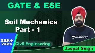 Soil Mechanics Part1  Civil  GATE amp ESE  Jaspal Singh [upl. by Mclyman]