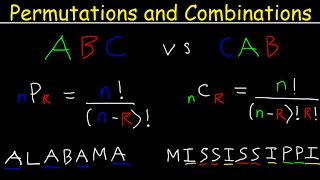 Permutations and Combinations Tutorial [upl. by Thirza]