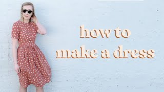 How To Make The Perfect Dress  Free Pattern [upl. by Hamilah701]