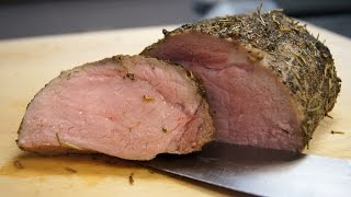 Herb Crusted Pork Loin Roast [upl. by Enrique594]