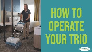 How to operate your TRIO carpet cleaning system [upl. by Fondea]