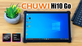 CHUWI Hi10 Go Review  A New Intel Jasper Lake Windows Tablet [upl. by Reinaldos715]