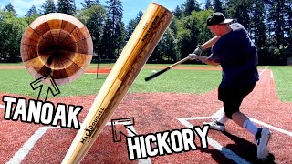 Hitting with the MacDougall Wood Bat [upl. by Os336]