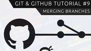 Git amp GitHub Tutorial for Beginners 9  Merging Branches amp conflicts [upl. by Jair]