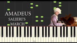 Mozart  Salieris March  Synthesia Amadeus Scene [upl. by Uta]