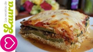 Lasaña de Calabacitas ♥ Zuchinni Lasagna Recipe [upl. by Riti]